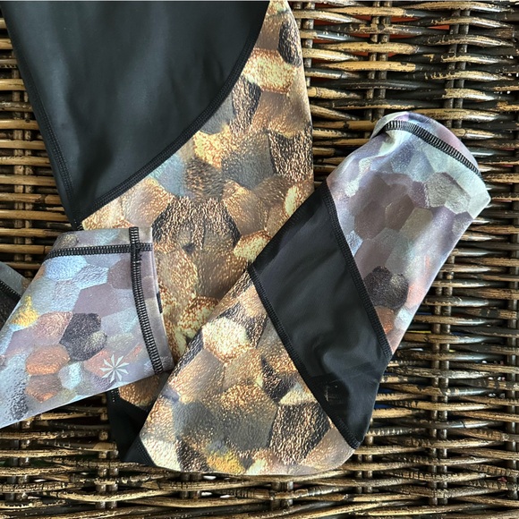 Athleta asym Mesh Sonar Tight size small - Picture 7 of 13